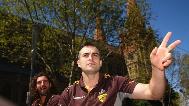 Brian Lake is the major question mark among the veteran Hawthorn players who are 30-plus. 
