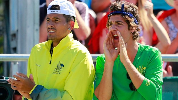 Doubles: Nick Kyrgios and Thanasi Kokkinakis will play together in New York.