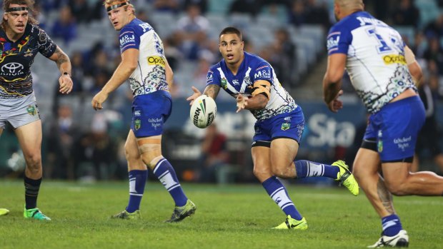 Loyal: Michael Lichaa does not have a bad word to say about his Bulldogs coach.