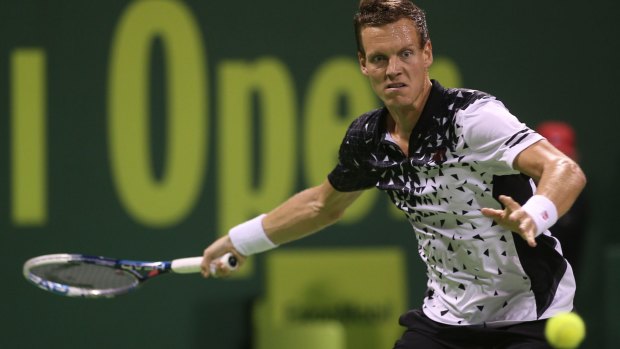Concussive force: Tomas Berdych needs to break through a psychological barrier.