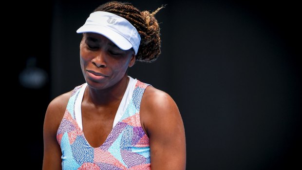 Venus Williams was part of mass exodus by American women on the first day of the tournament.