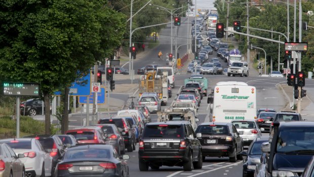 Peak-hour traffic congestion continues to worsen in Melbourne.