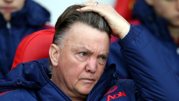 Crunch time: Manchester United manager Louis Van Gaal.