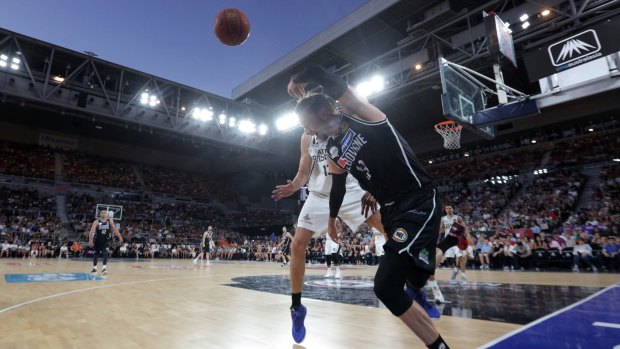 Baseline return: Hisense Arena will host another NBL fixture, this time in the middle of Australia's premier tennis event.
