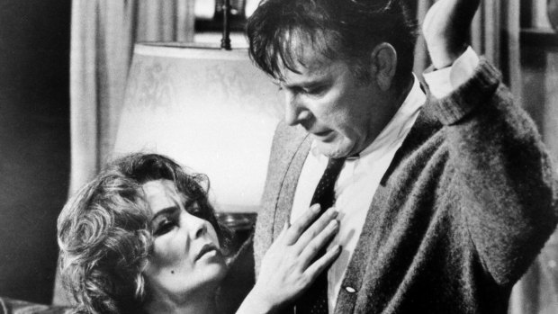 Elizabeth Taylor and Richard Burton clash in Who's Afraid of Virginia Woolf?