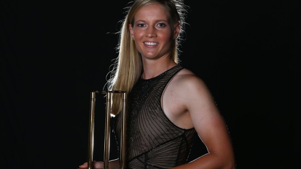 Accolades: Meg Lanning has been named the best female player in both Australia and wordwide..