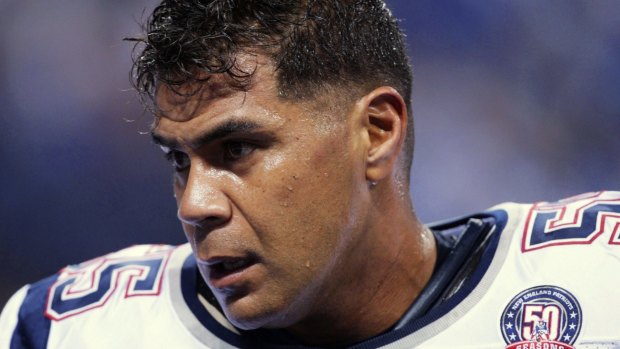 Former NFL player Junior Seau, who was suffering from a degenerative brain condition when he took his own life.