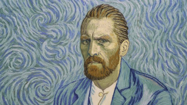 Vincent van Gogh in <i>Loving Vincent</i>. The challenge of creating the unique cinematic experience  exercised artists from all over the world.