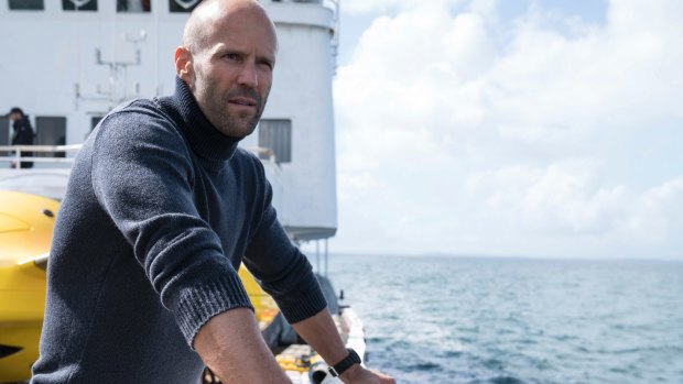 Jason Statham in The Meg.