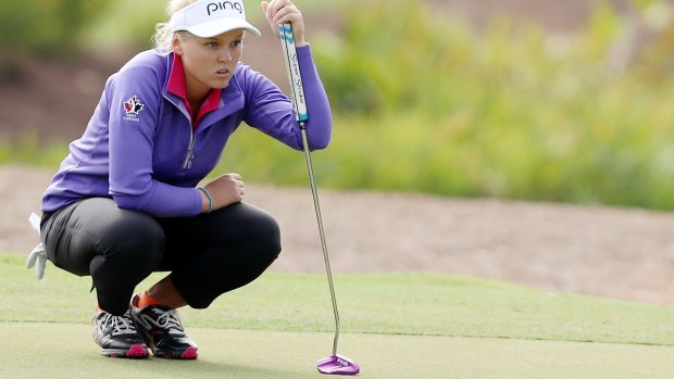 World No.1 Brooke Henderson vows to take a more aggressive mindset into this week's Australian Open in Adelaide. 