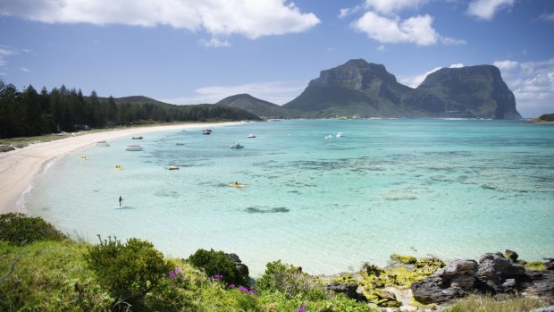 Lord Howe Island: 600 kilometres from the NSW coast, but officially still part of the state.