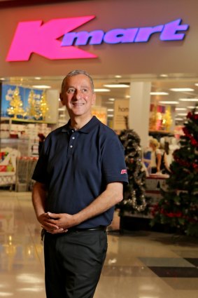 Kmart Managing Director Guy Russo plans to double the size of the Kmart business within seven years.
