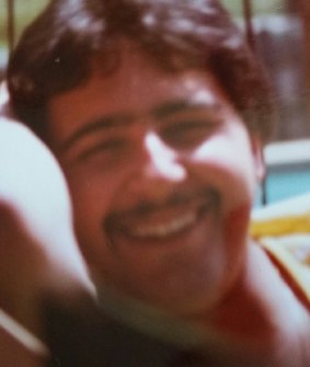 Anthony Virgona shortly after his marriage in late 1981.