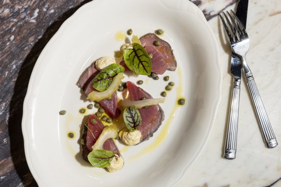 Go-to dish: Vitello tonnato.