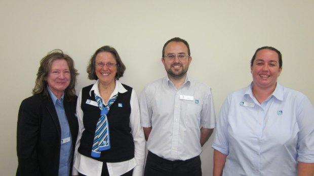 Susan Manahan, Narelle Nolan, Darryl Kane and Sarah Fayers.