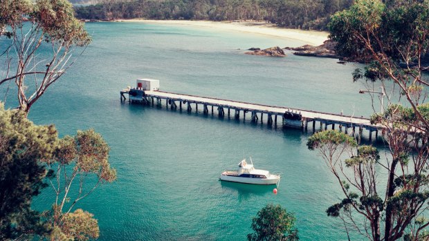 Above: secluded and peaceful Cattle Bay at Eden on the NSW Sapphire Coast.