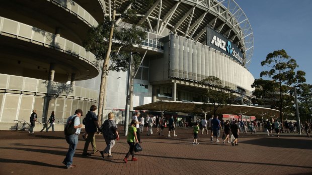 Venue: Rajiv Mulchandani was evicted from ANZ Stadium during the Sydney Thunder-Brisbane Heat match on Sunday.