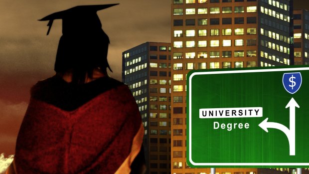 In WA, 44 university graduates are competing for every entry-level job. 