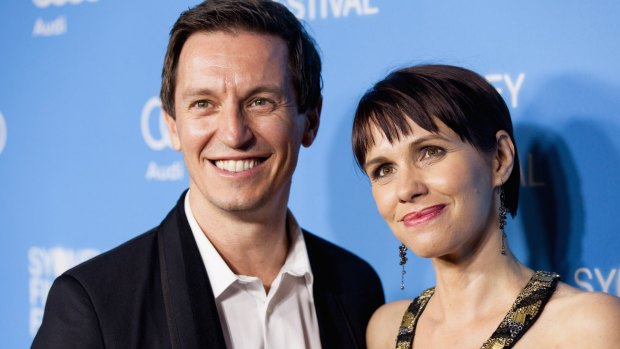 Rove McManus and wife Tasma Walton.