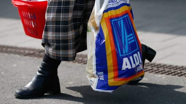 Aldi earned a pre-tax profit margin of 5.2 per cent in 2013 — exceeding Coles's food and liquor margin of 4.3 per cent.