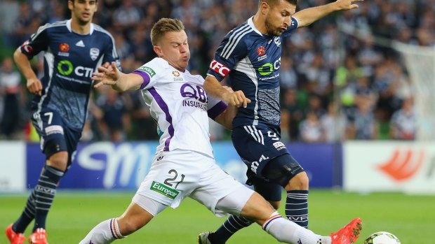 The Perth Glory's Scott Jamieson says the current losing run is "crap".