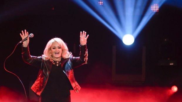 Still touring: Bonnie Tyler says she'll never retire.