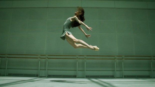 Taking flight: Mara Galeazzi was a guest in the Melbourne Ballet Company program.