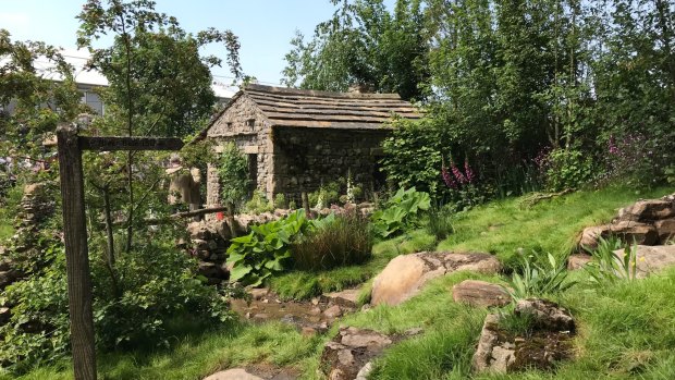 The Welcome to Yorkshire garden, designed by Mark Gregory, recreated a romanticised slice of Yorkshire.