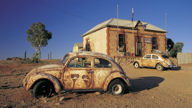 Silverton's Outback Art Gallery, near Broken Hill.