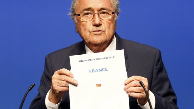 Head of the game: FIFA President Sepp Blatter.
