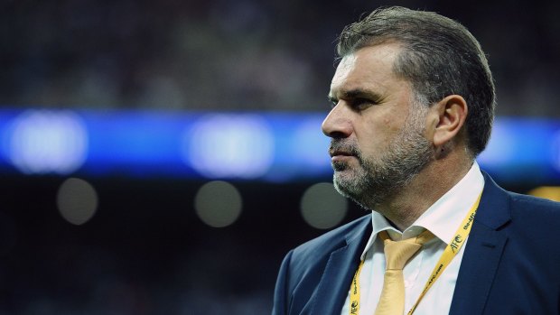 Interesting times: Ange Postecoglou finally fielded some questions on his future plans.