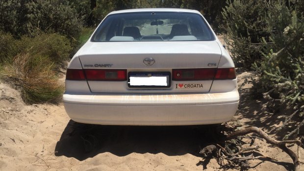 His white Toyota Camry, was found abandoned in Reserve Road near Great Northern Highway in Muchea  