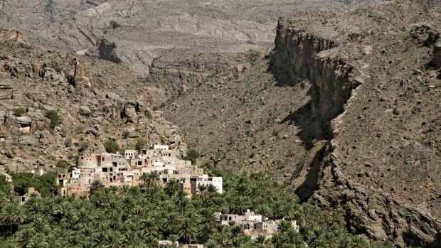 Al Misfah in the Hajar Mountains.