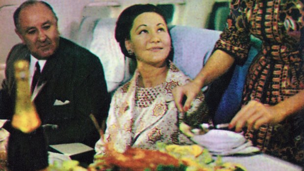 Singapore Airlines' culinary fare used to include a whole lobster for passengers travelling First Class in the 1970s. 