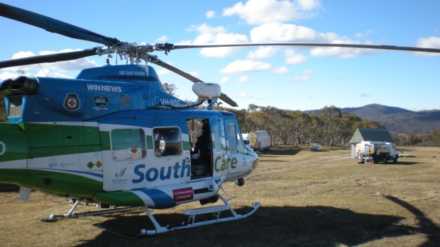 The Snowy Hydro Southcare rescue helicopter could be getting a new naming rights sponsor. 