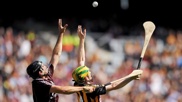 Hurling is described as a combination of ''hockey, lacrosse and second-degree murder''.