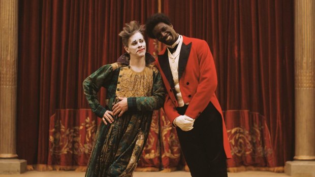 James Thierree and Omar Sy have huge fun as the clowning duo George Foottit and Chocolat.