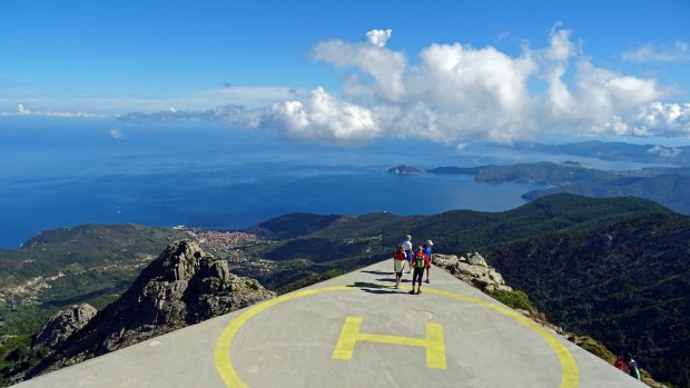 A nice place to be exiled: The Italian island of Elba.