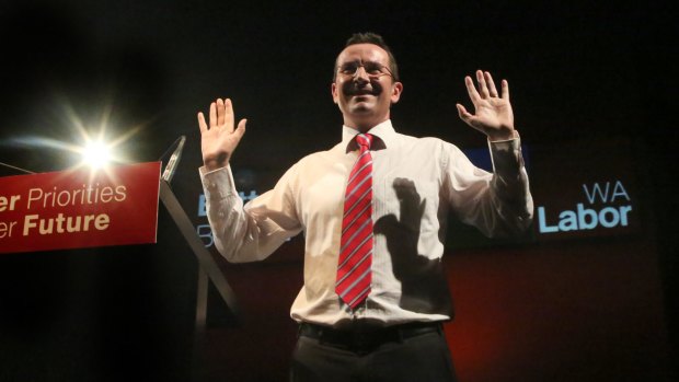 Labor leader Mark McGowan. Nothing to see here.