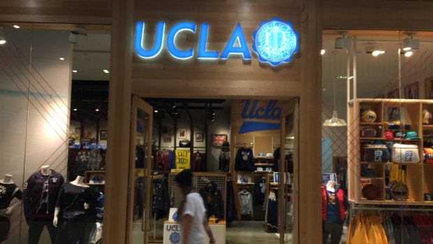 The UCLA clothing store at the Emporium shopping mall in Melbourne.