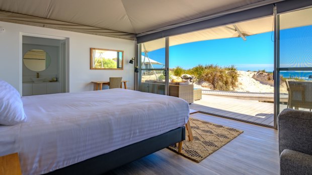 Eco-friendly accommodation on Rottnest Island.