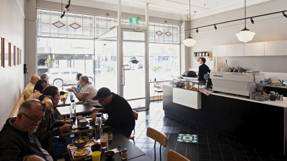 Kurumac cafe in Marrickville before social distancing rules were announced.