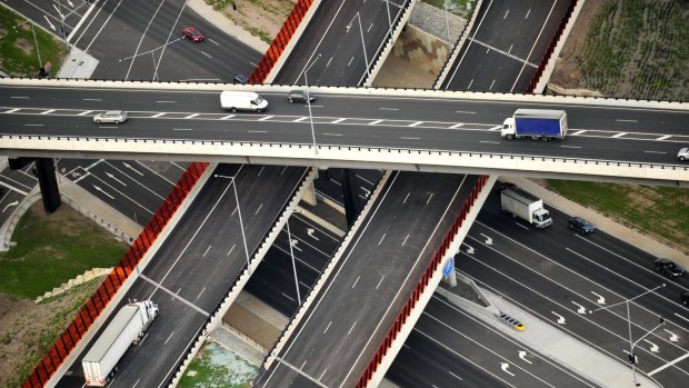 Greg Hunt wants to build the ‘‘missing link’’ connecting EastLink to the Metropolitan Ring Road at Greensborough.