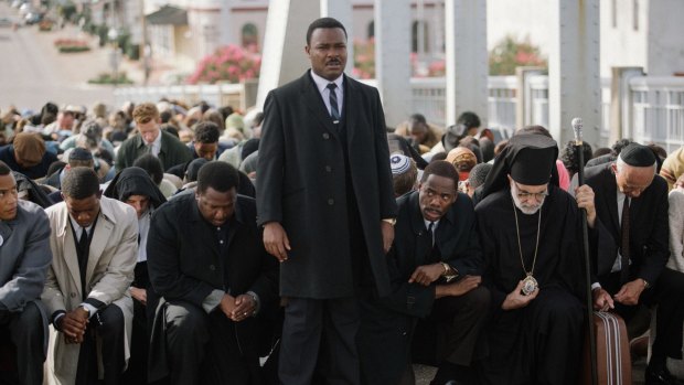 David Oyewolo as Martin Luther King in <i>Selma</i>.