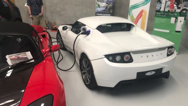 A world record attempt featuring charged-up cars has been made in Kwinana.