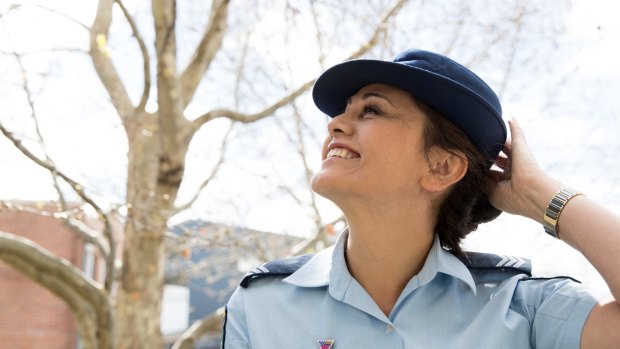 Sergeant Valerie Wagstaff is the first openly transgender officer in the NSW Police Force. 