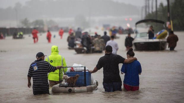 In the past three years, Houston has experienced three 500-year floods.