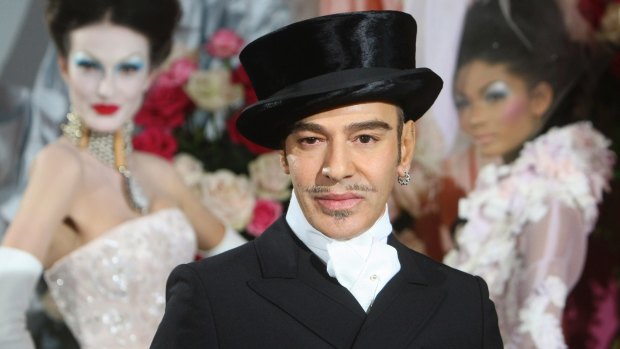 Former Christian Dior designer John Galliano, who was with the house from 1996-2011.