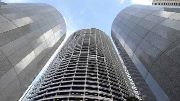 The Grosvenor Place skyscraper in Sydney is owned by A-REITs.