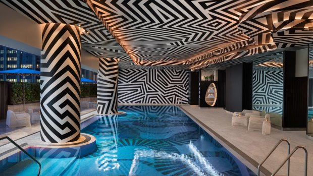 While Brisbane's CBD is just outside, you may not want to leave the W Hotel Brisbane.